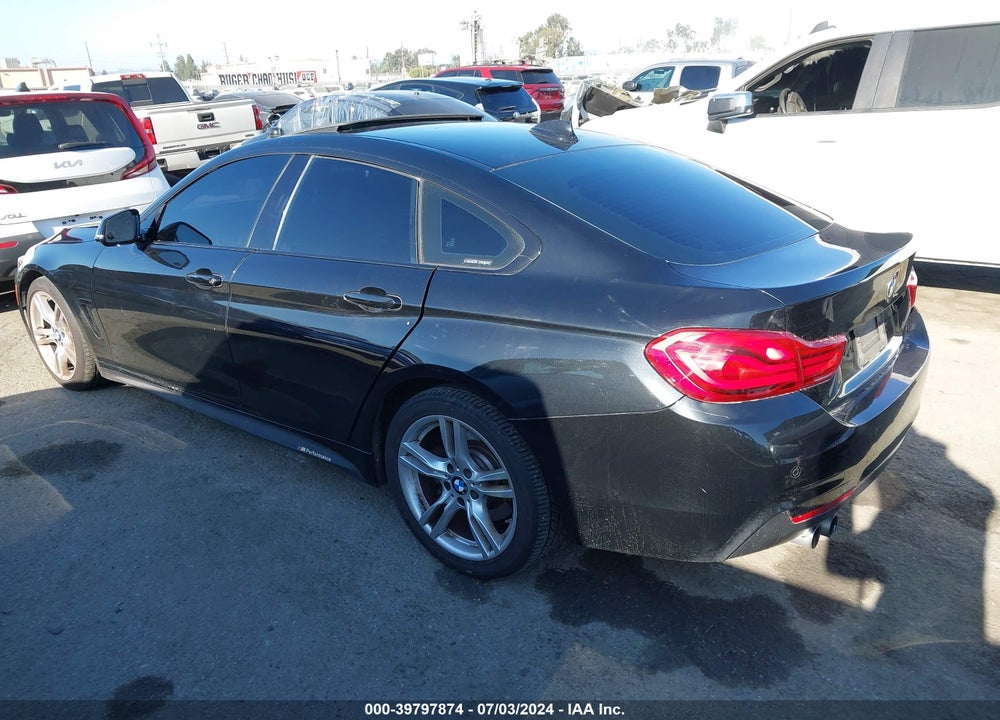 2018 BMW 430I GRAN COUPE VIN: WBA4J1C55JBM11697