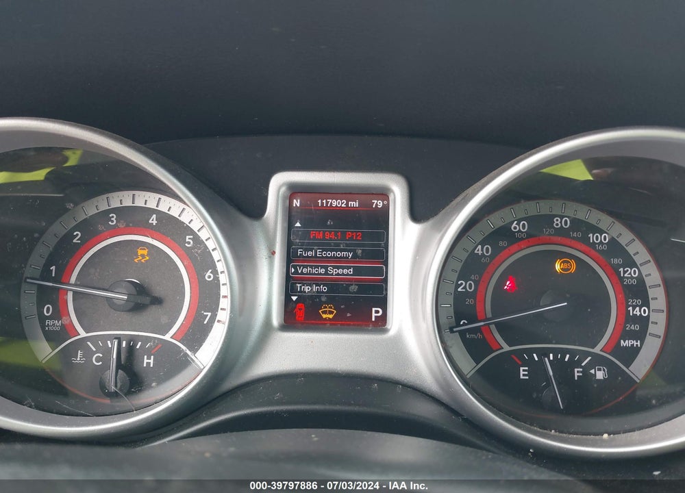 2014 DODGE JOURNEY R/T VIN: 3C4PDDFG5ET161629