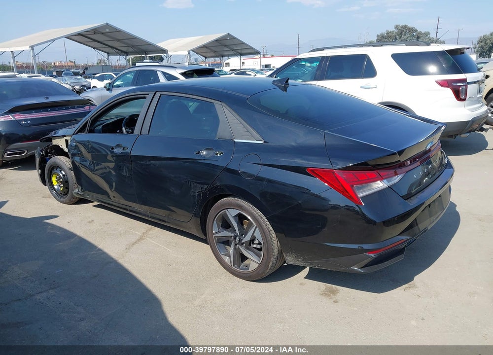 2023 HYUNDAI ELANTRA HYBRID VIN: KMHLN4AJ4PU074579