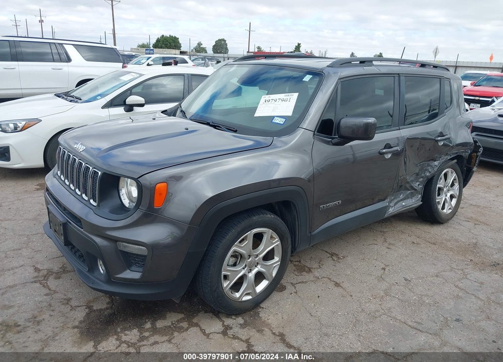 2019 JEEP RENEGADE LATITUDE FWD VIN: ZACNJABB4KPJ91228