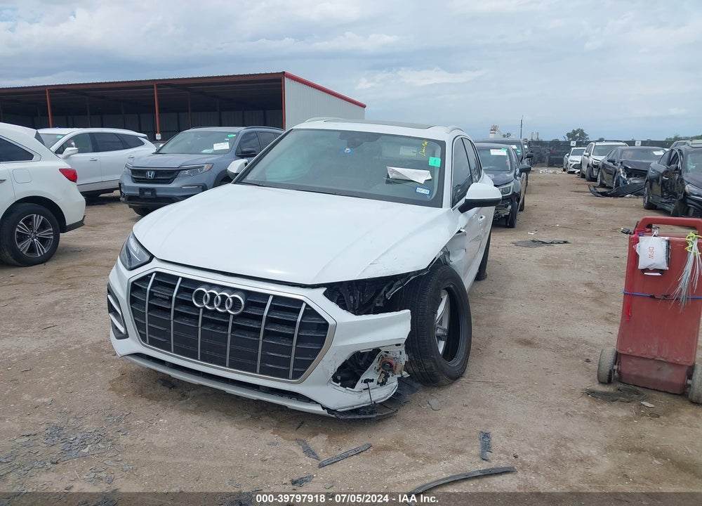 2023 AUDI Q5 PREMIUM 40 TFSI QUATTRO S TRONIC VIN: WA1ABAFY2P2080590