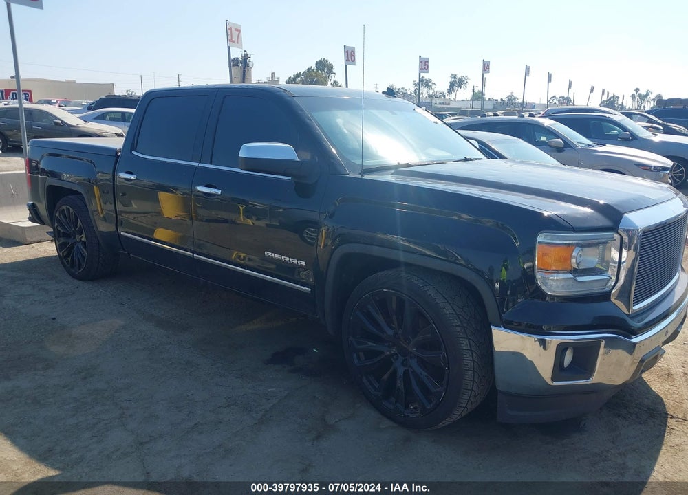 2014 GMC SIERRA 1500 SLT VIN: 3GTP1VEC9EG443570