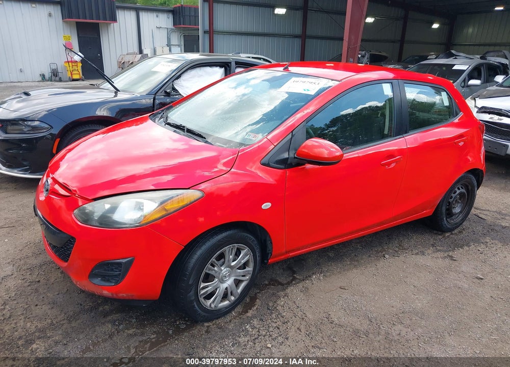 2013 MAZDA 2 SPORT VIN: JM1DE1KZ4D0165589