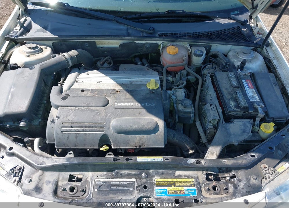 2007 SAAB 9-3 2.0T VIN: YS3FD49Y671136404