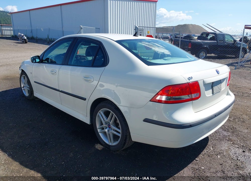2007 SAAB 9-3 2.0T VIN: YS3FD49Y671136404