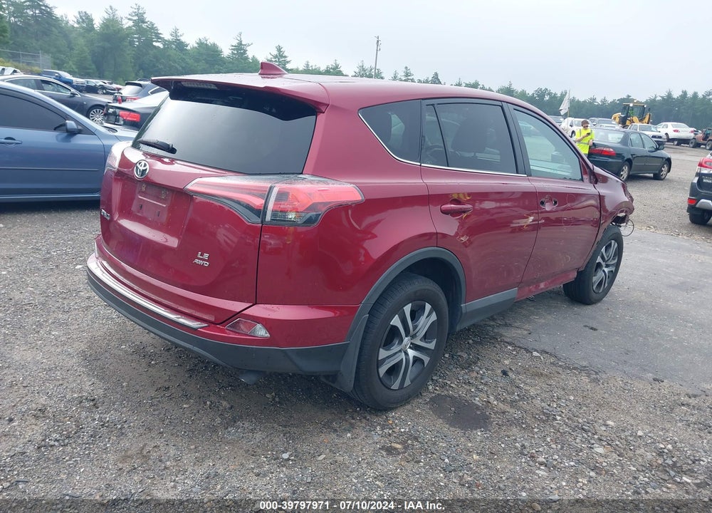 2018 TOYOTA RAV4 LE VIN: 2T3BFREV4JW766729