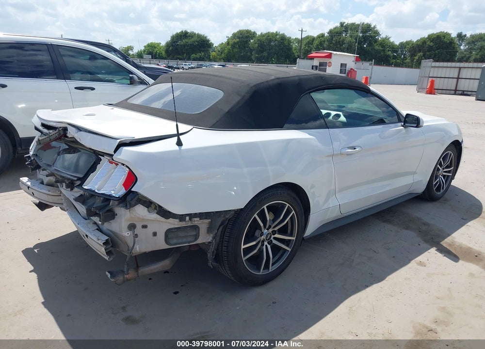 2016 FORD MUSTANG ECOBOOST PREMIUM VIN: 1FATP8UH1G5292512
