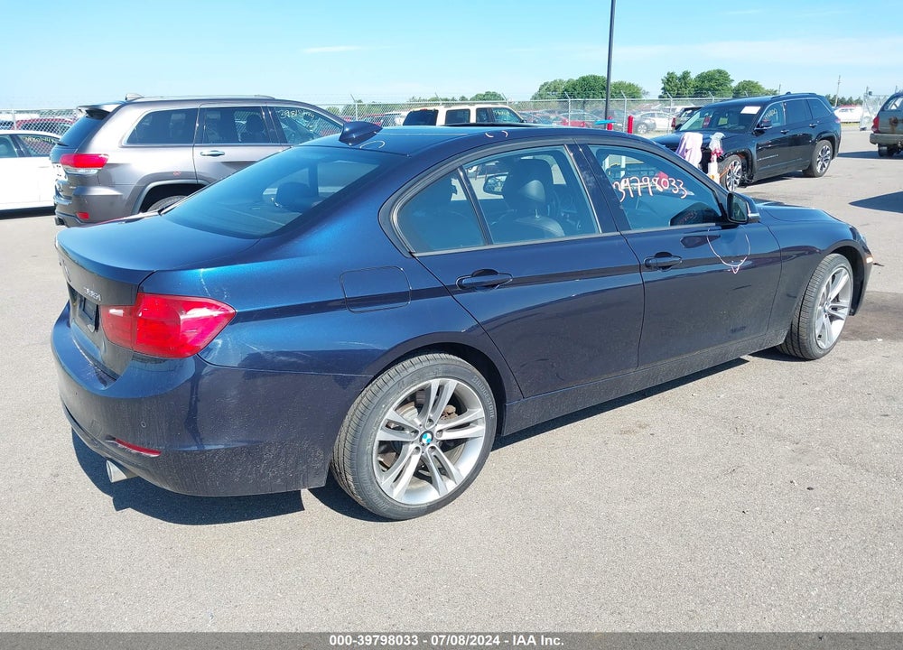 2014 BMW 335I XDRIVE VIN: WBA3B9G57ENR91329