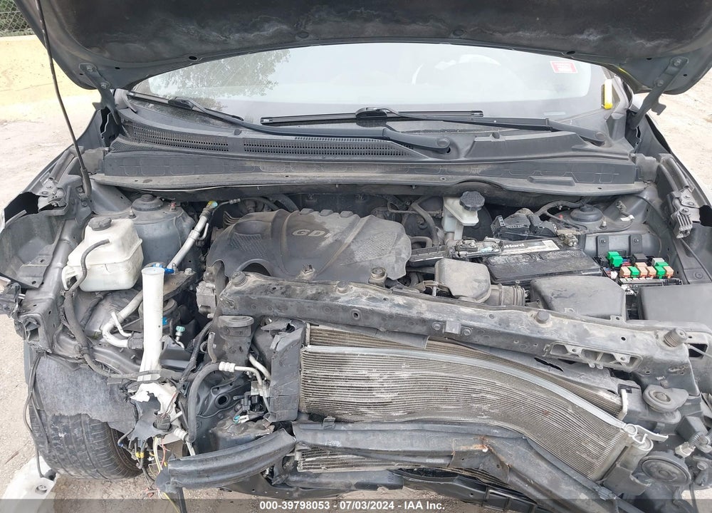 2014 HYUNDAI TUCSON SE VIN: KM8JU3AG4EU841045