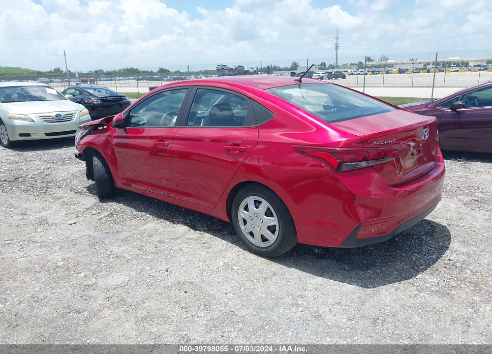 2019 HYUNDAI ACCENT SE VIN: 3KPC24A35KE071101