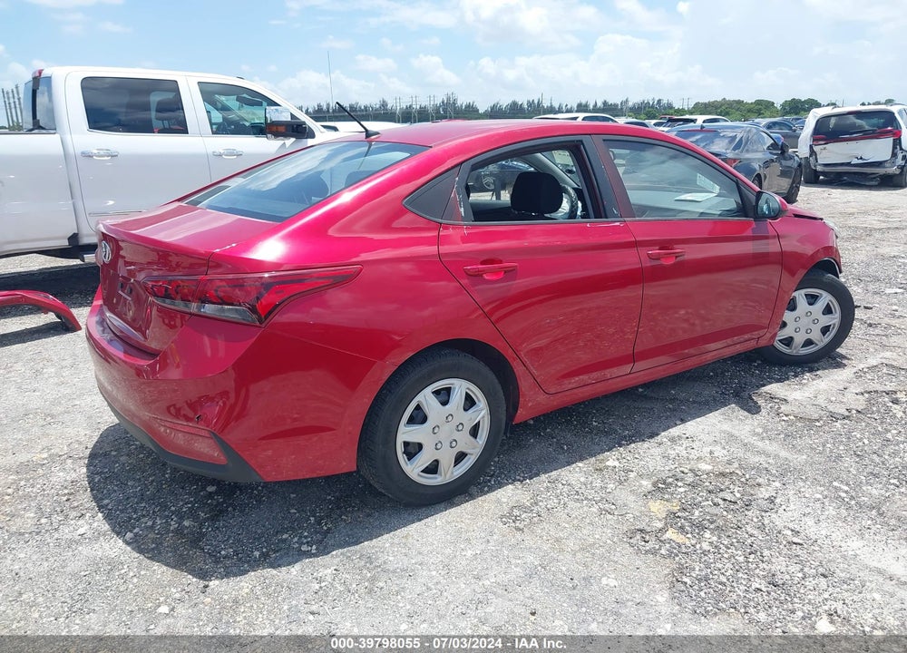 2019 HYUNDAI ACCENT SE VIN: 3KPC24A35KE071101