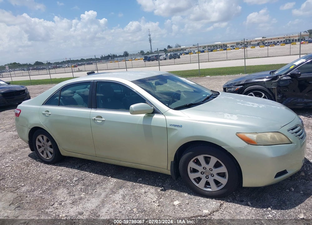 2007 TOYOTA CAMRY HYBRID VIN: JTNBB46K573001961