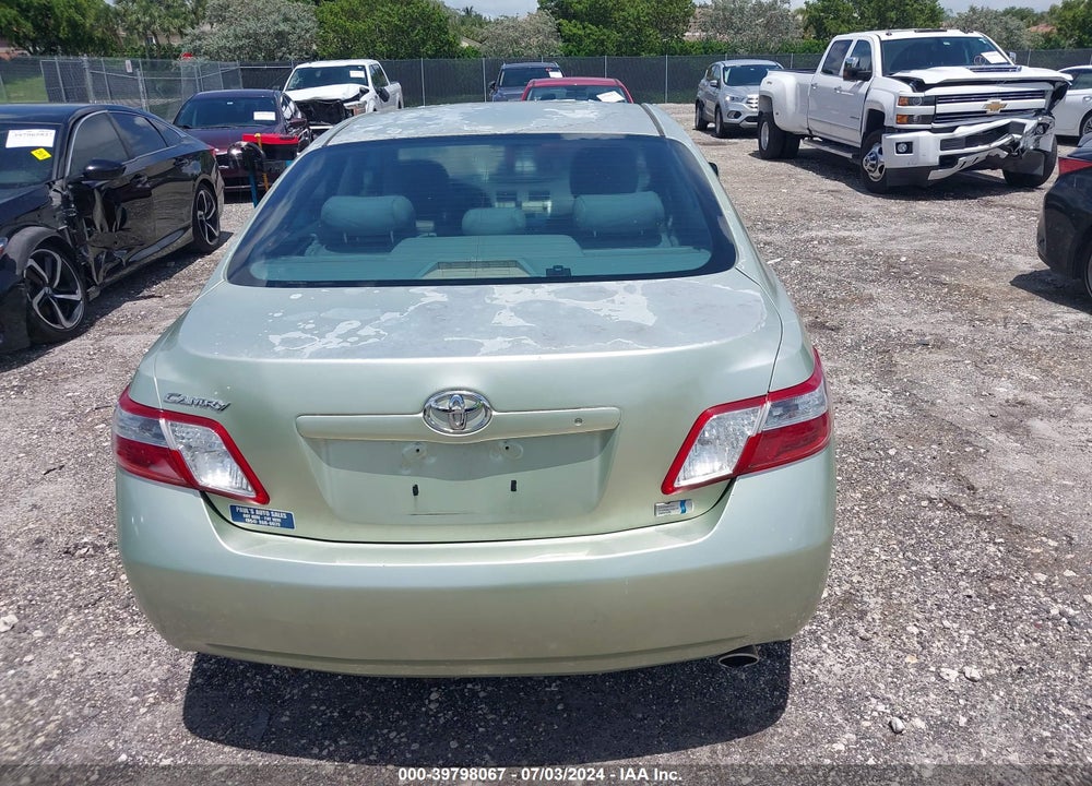 2007 TOYOTA CAMRY HYBRID VIN: JTNBB46K573001961