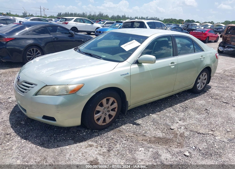 2007 TOYOTA CAMRY HYBRID VIN: JTNBB46K573001961