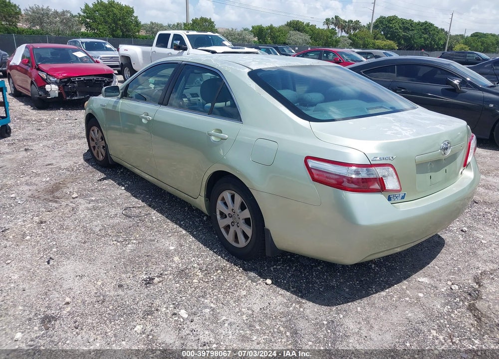 2007 TOYOTA CAMRY HYBRID VIN: JTNBB46K573001961