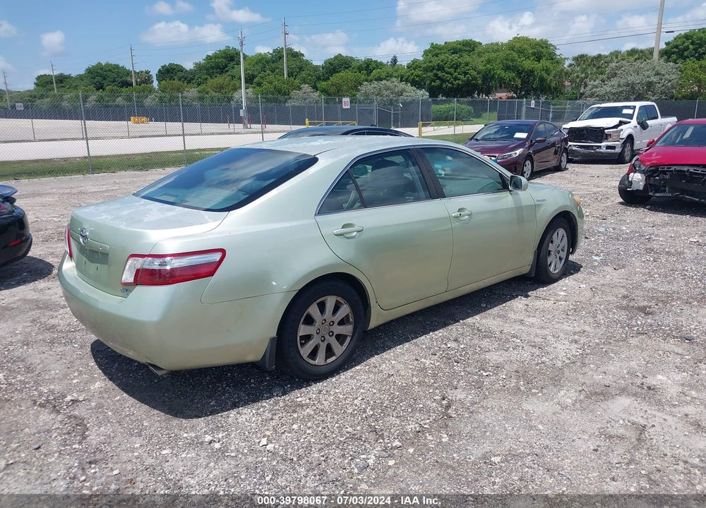 2007 TOYOTA CAMRY HYBRID VIN: JTNBB46K573001961