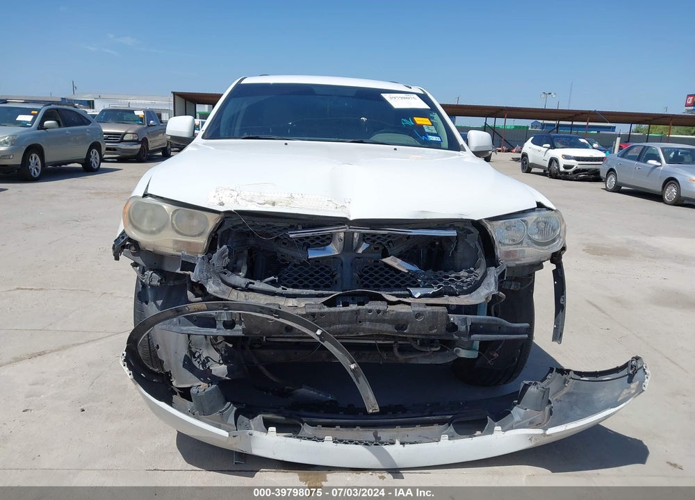 2013 DODGE DURANGO CREW VIN: 1C4RDHDG9DC659412