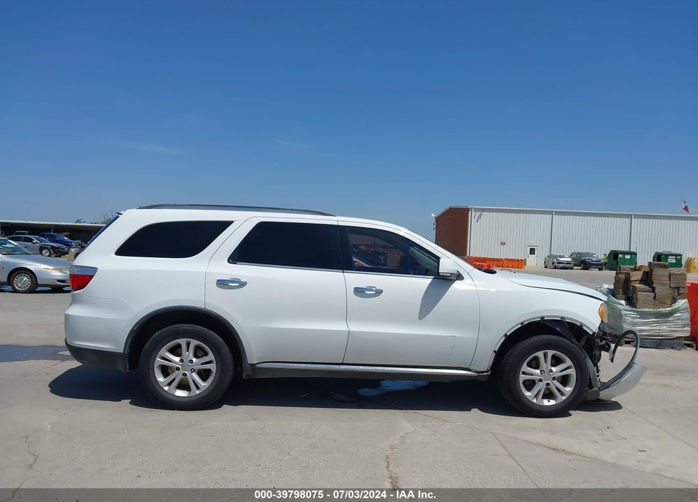 2013 DODGE DURANGO CREW VIN: 1C4RDHDG9DC659412