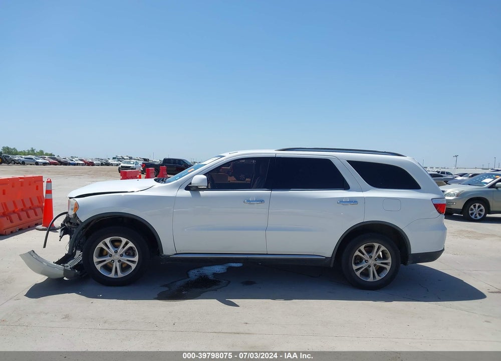 2013 DODGE DURANGO CREW VIN: 1C4RDHDG9DC659412