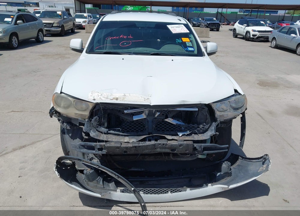 2013 DODGE DURANGO CREW VIN: 1C4RDHDG9DC659412
