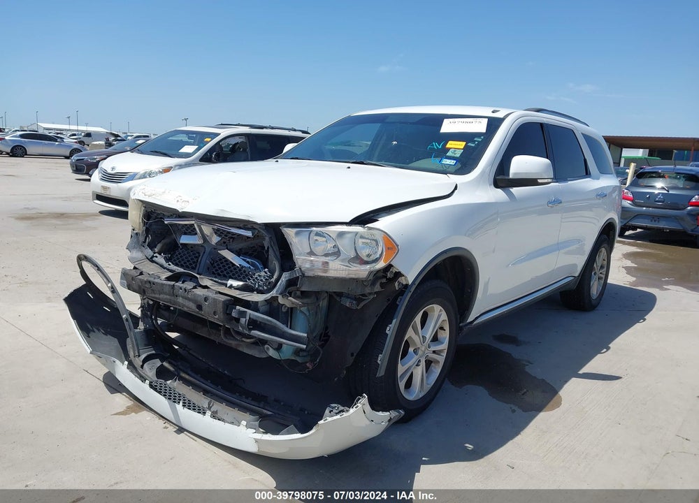 2013 DODGE DURANGO CREW VIN: 1C4RDHDG9DC659412