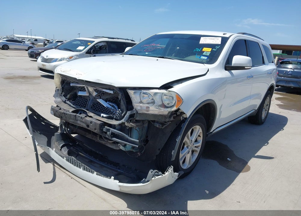 2013 DODGE DURANGO CREW VIN: 1C4RDHDG9DC659412
