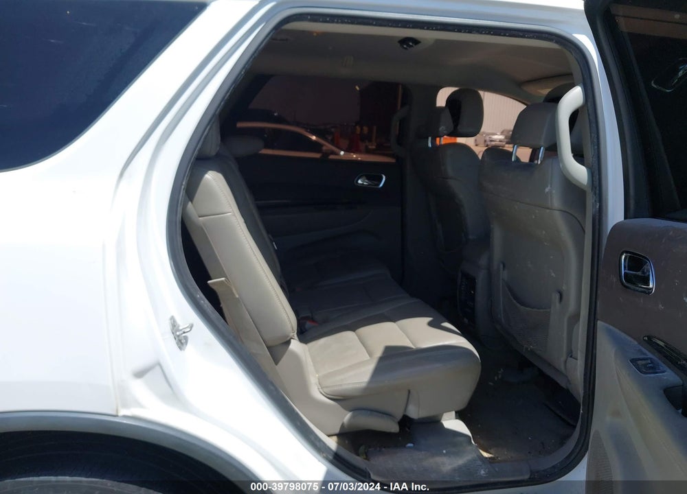 2013 DODGE DURANGO CREW VIN: 1C4RDHDG9DC659412