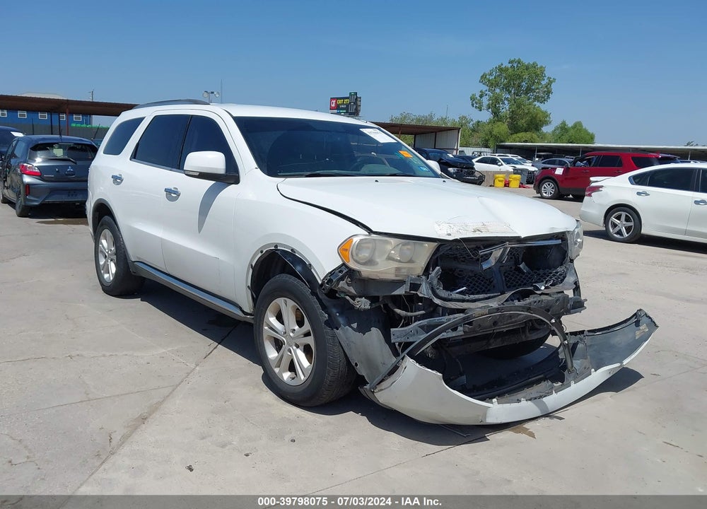 2013 DODGE DURANGO CREW VIN: 1C4RDHDG9DC659412