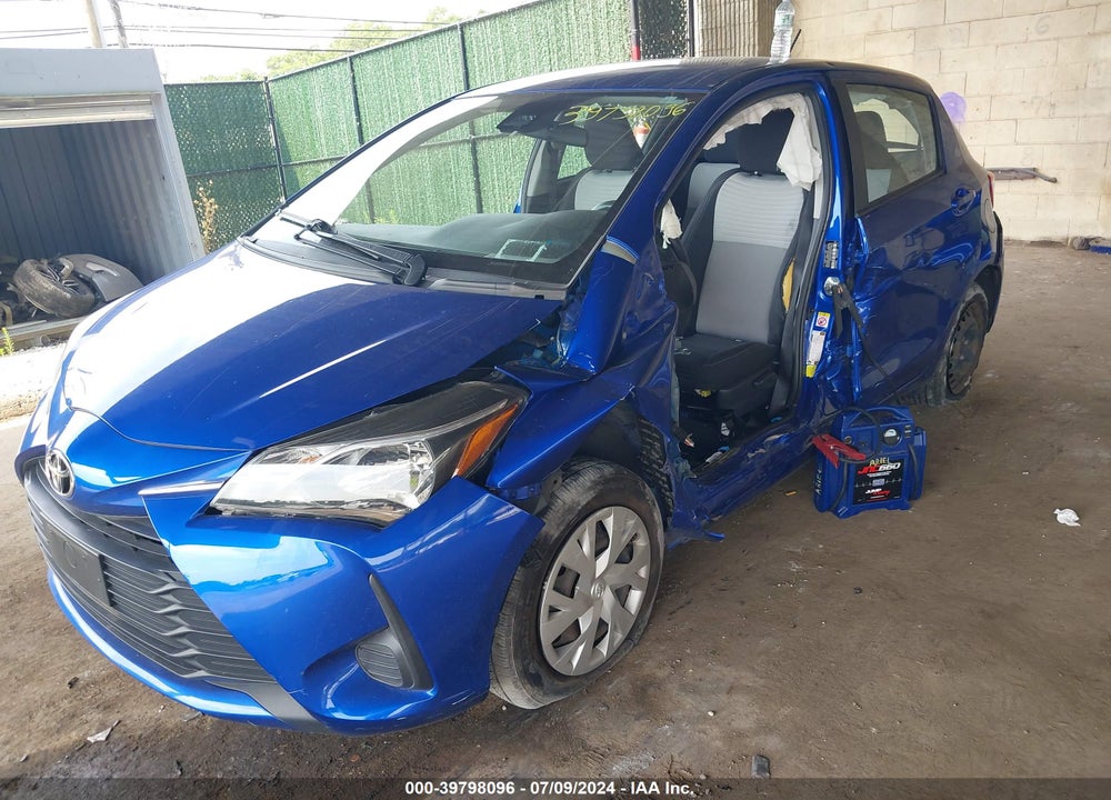 2018 TOYOTA YARIS L VIN: VNKKTUD37JA093694