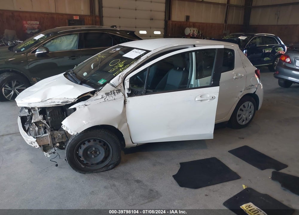 2016 TOYOTA YARIS L VIN: VNKKTUD39GA069700