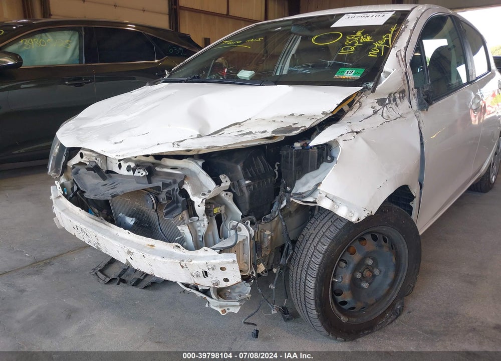 2016 TOYOTA YARIS L VIN: VNKKTUD39GA069700
