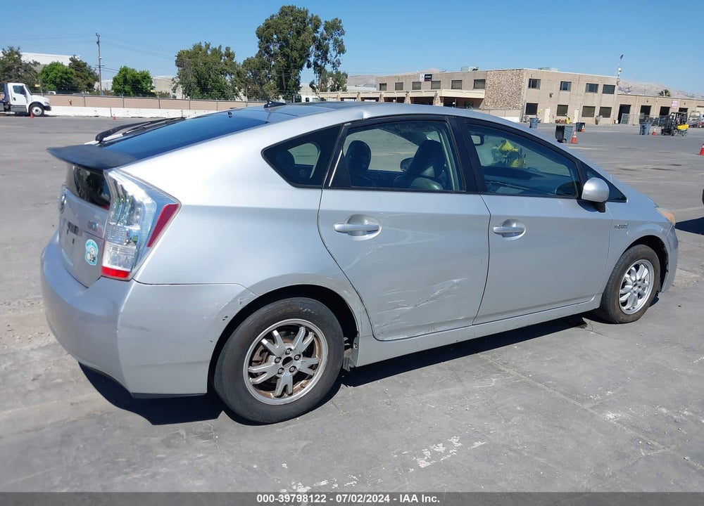 2010 TOYOTA PRIUS IV VIN: JTDKN3DU0A1146869