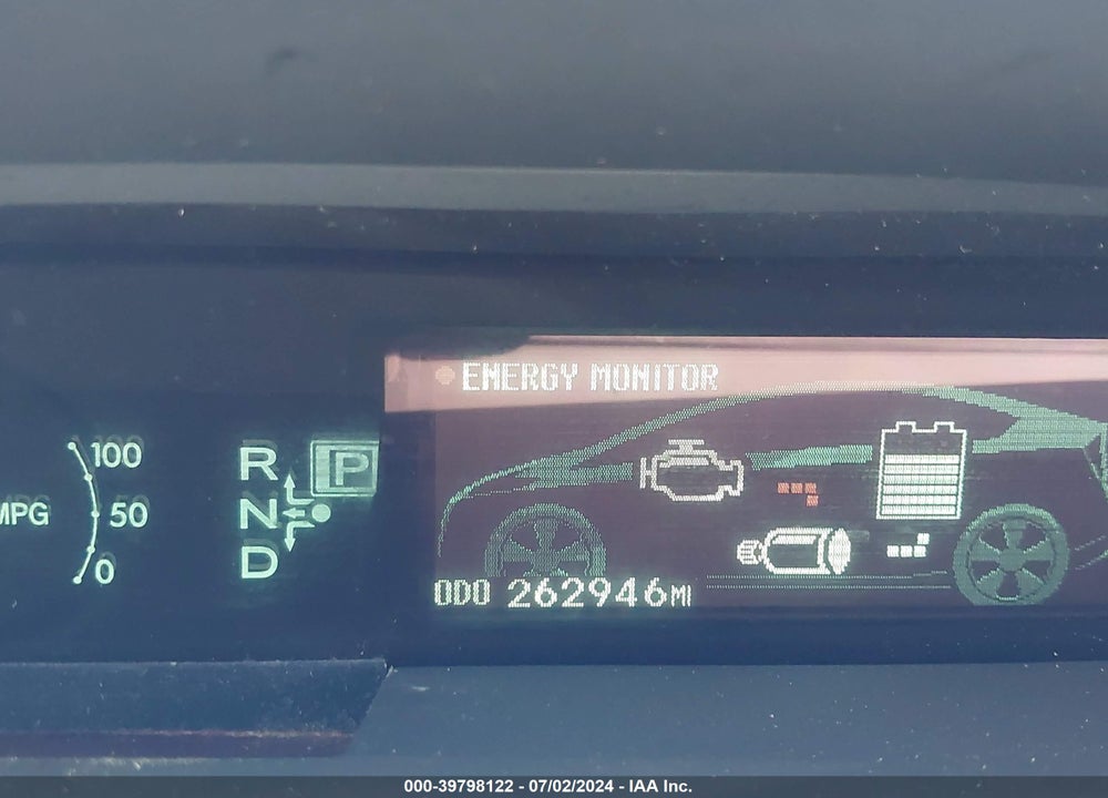 2010 TOYOTA PRIUS IV VIN: JTDKN3DU0A1146869