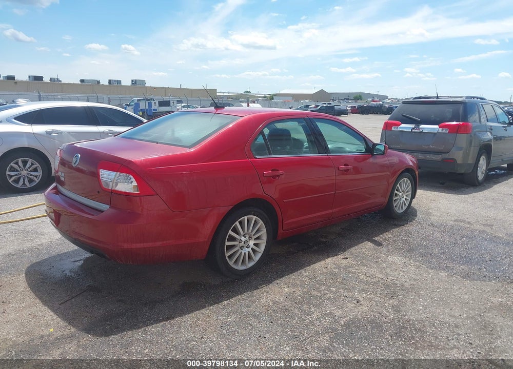2008 MERCURY MILAN I4 PREMIER VIN: 3MEHM08Z98R623895