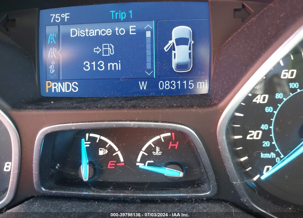 2014 FORD ESCAPE SE VIN: 1FMCU9GX3EUA30579