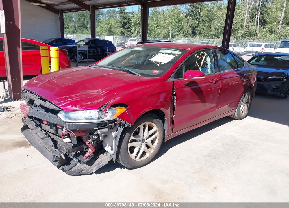 2014 FORD FUSION SE VIN: 3FA6P0H79ER366981