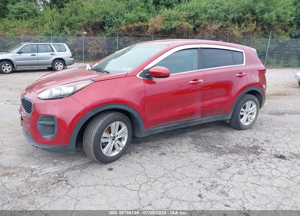 2017 KIA SPORTAGE LX VIN: KNDPM3AC5H7157362