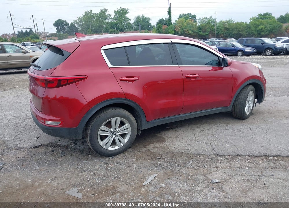 2017 KIA SPORTAGE LX VIN: KNDPM3AC5H7157362