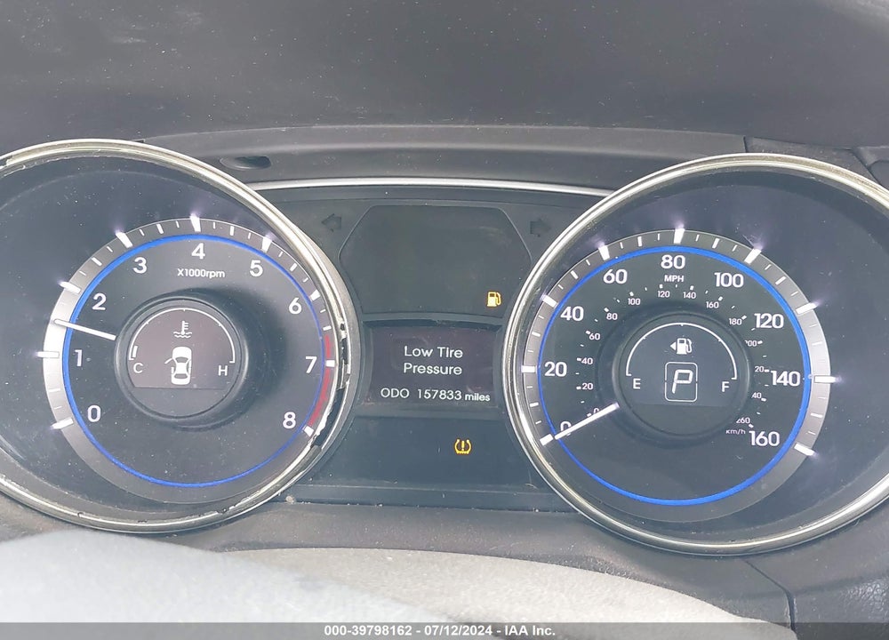 2013 HYUNDAI SONATA GLS VIN: 5NPEB4AC8DH565802