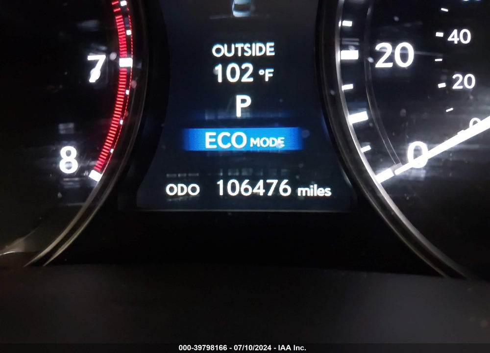 2014 LEXUS GS 350 VIN: JTHBE1BLXE5040070