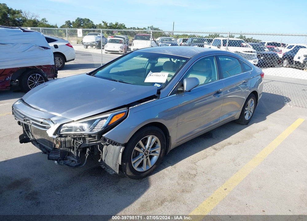 2015 HYUNDAI SONATA SE VIN: 5NPE24AF6FH157473