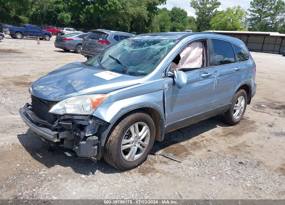 2010 HONDA CR-V EX-L VIN: 5J6RE3H73AL023908