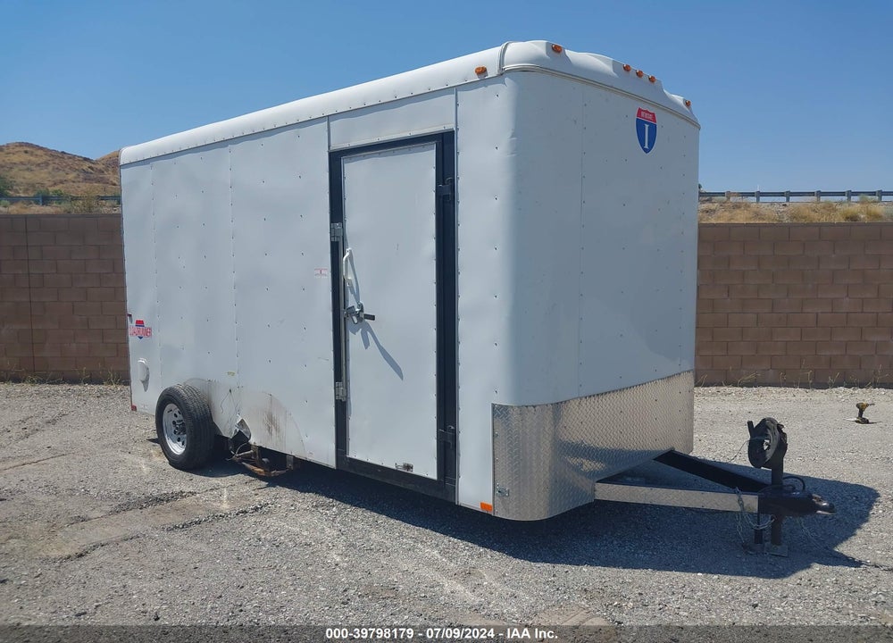 2018 INTERSTATE WEST CORP ENCLOSED TRAILER VIN: 4RALS1427JK067402