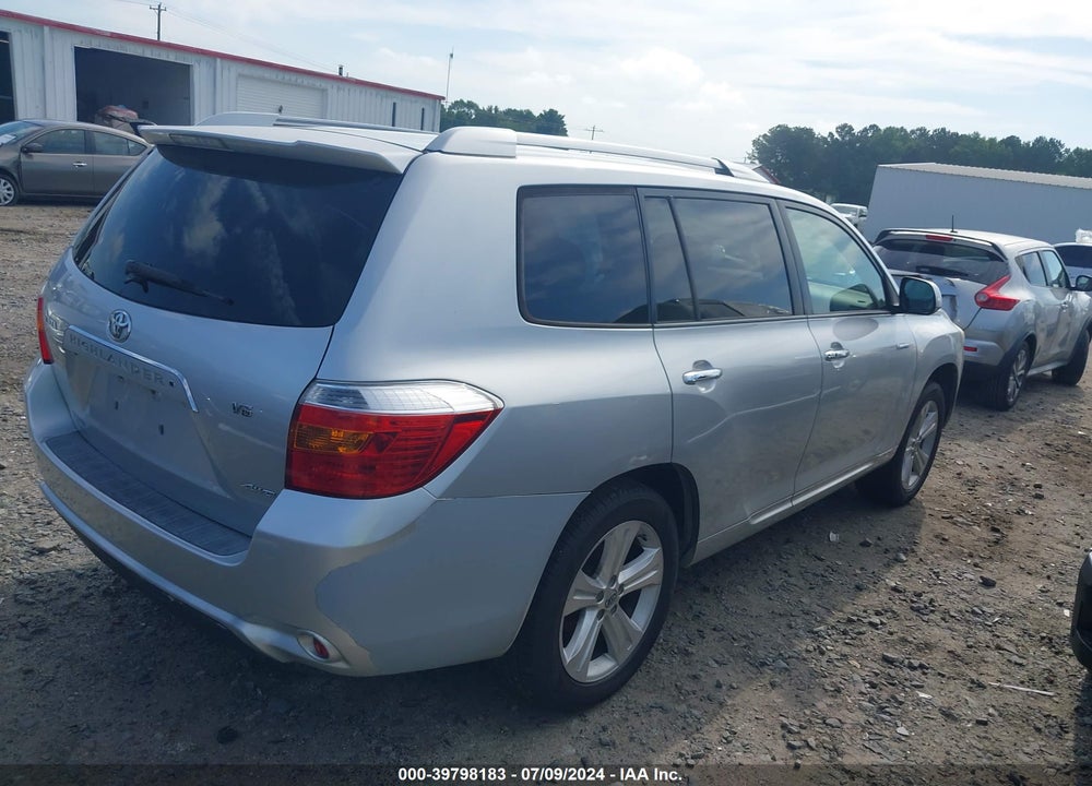 2008 TOYOTA HIGHLANDER LIMITED VIN: JTEES42A582045508