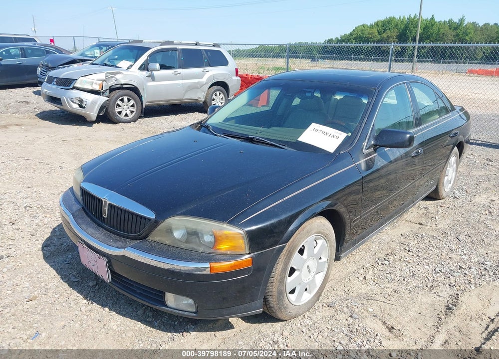 2002 LINCOLN LS V6 AUTO/V6 MANUAL/W/SPORT PKG VIN: 1LNHM86S32Y607508
