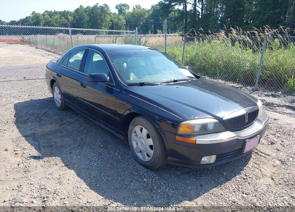 2002 LINCOLN LS V6 AUTO/V6 MANUAL/W/SPORT PKG VIN: 1LNHM86S32Y607508