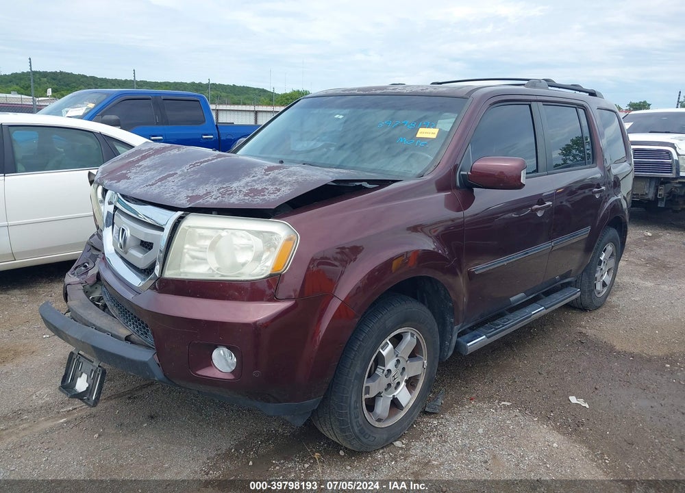 2011 HONDA PILOT TOURING VIN: 5FNYF4H94BB072559