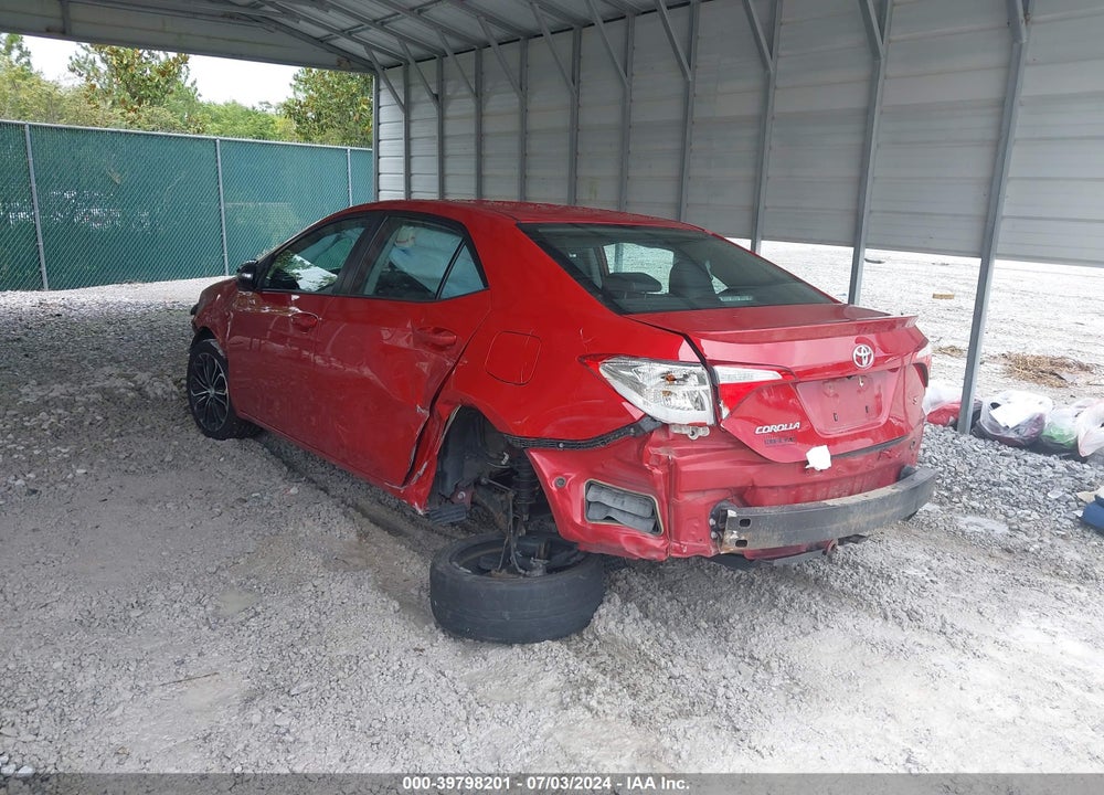 2016 TOYOTA COROLLA S PLUS VIN: 2T1BURHE6GC590268