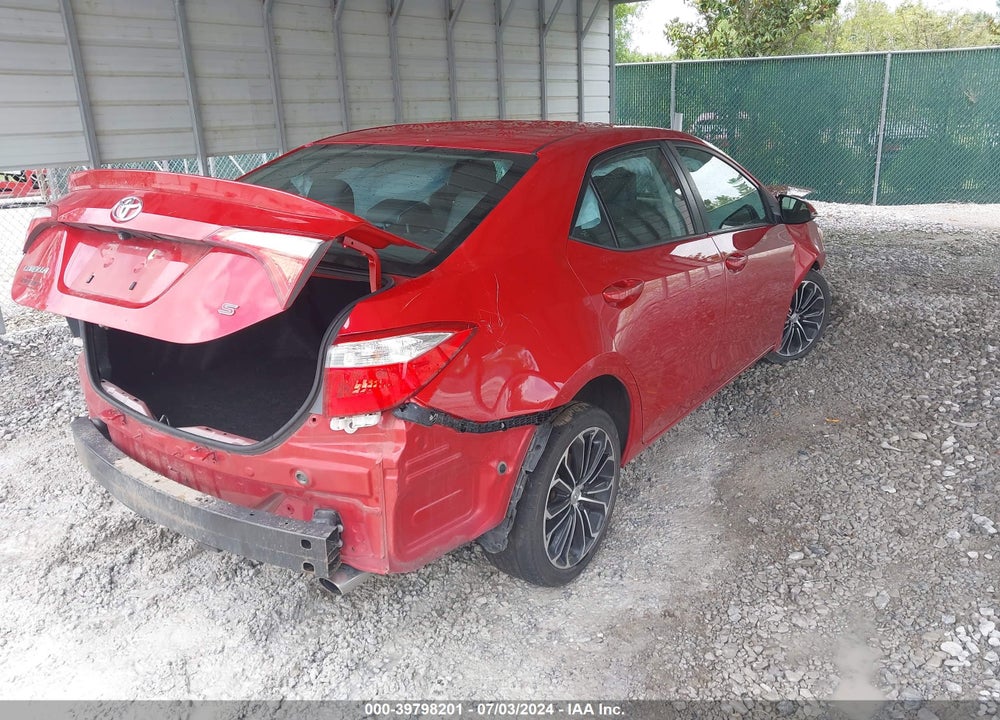 2016 TOYOTA COROLLA S PLUS VIN: 2T1BURHE6GC590268