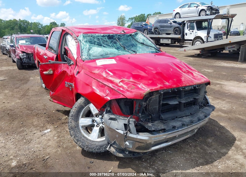 2016 RAM 1500 BIG HORN VIN: 3C6RR7LT3GG206485